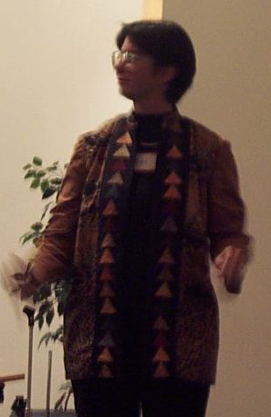Kim Jalette - flying geese jacket